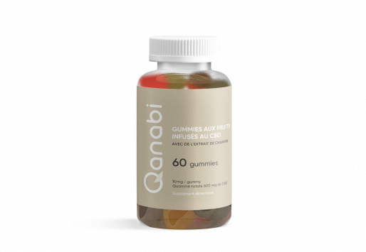 Gummies de CBD aux fruits 60 gummies main image
