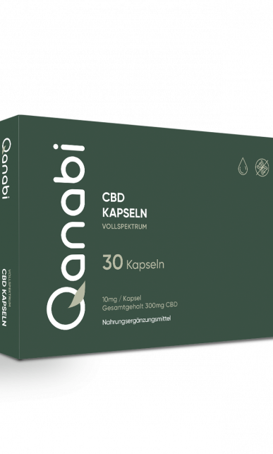 Vollspektrum 30 CBD Kapseln 450mg